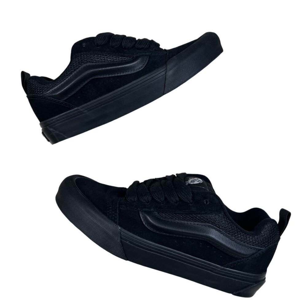 Vans Knu Skool 4 Men 5.5 Women Black Streetwear Skater Neutral